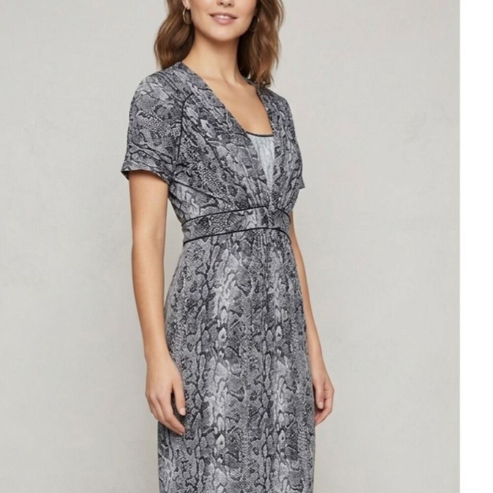 BCBG Maxazria  size small snake print dress.